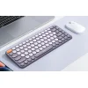 Baseus K01A vezeték nélküli hárommódusú billentyűzet (matt szürke) thumbnail