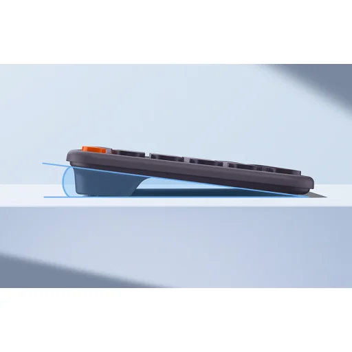 Baseus K01A vezeték nélküli hárommódusú billentyűzet (matt szürke) - 14