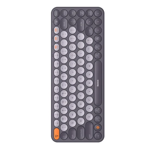 Baseus K01A vezeték nélküli hárommódusú billentyűzet (matt szürke) - 3