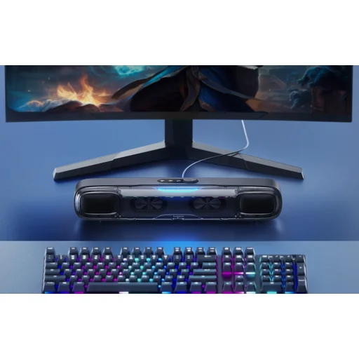 Baseus AeQur DS10 Mini hangszóró (fekete) - 12