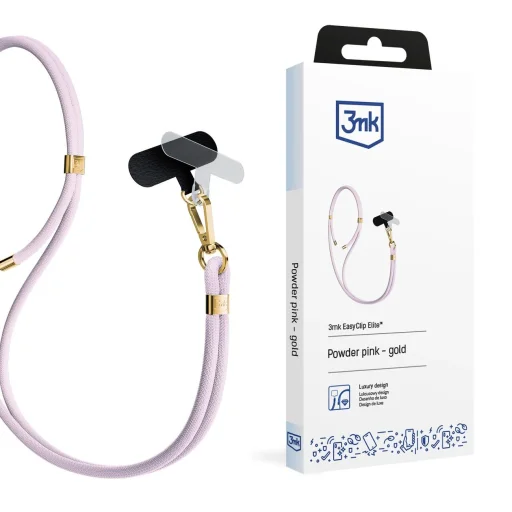 Accessories Powder Pink (arany) - 3mk EasyClip Elite - 1