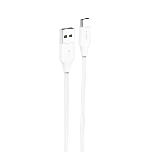 FONENG kábel X63 USB-C 2.1A 1M Fehér - 2