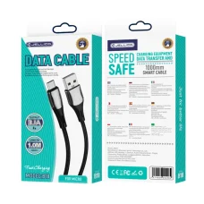 JELLICO kábel B18 Micro 3.1A 1M Fekete