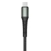 JELLICO kábel B10 Micro USB 3.1A 1M Fekete - 2