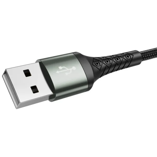JELLICO kábel B10 Micro USB 3.1A 1M Fekete - 3