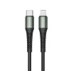 JELLICO B10 USB-C - Lightning PD 20W 1M Fekete Lightning USB kábel thumbnail