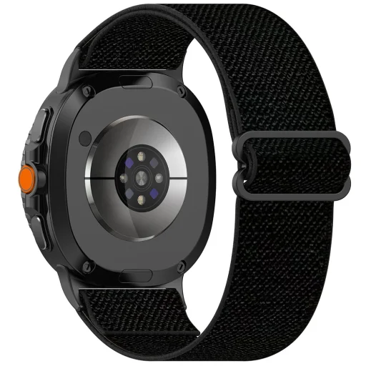  Techsuit - 22 mm-es óraszíj (W080) - Samsung Galaxy Watch8 40mm/Watch8 44mm/Watch8 Classic/Ultra 2 - Fekete - 1