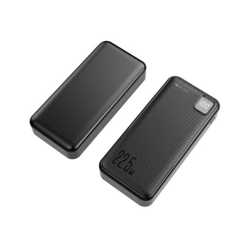 Forever power bank TB-300L PD QC 22,5W 20000 mAh fekete - 2