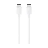 Eredeti kábel Samsung DA705BWE GP-TOU021RFBWW USB-C - USB-C 1M fehér (bulk EU) thumbnail