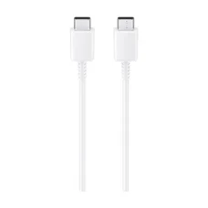 Eredeti kábel Samsung DA705BWE GP-TOU021RFBWW USB-C - USB-C 1M fehér (bulk EU)