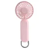 Techsuit - Kézi Ventilátor (A217) - USB Újratölthető, Három Sebesség, 1200mAh - Rózsaszín