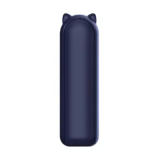 Techsuit - Mini Hordozható Kézi Ventilátor (HZ001) - 2000mAh, USB-ről Újratölthető, 3 Sebességfokozattal Állítható - Kék