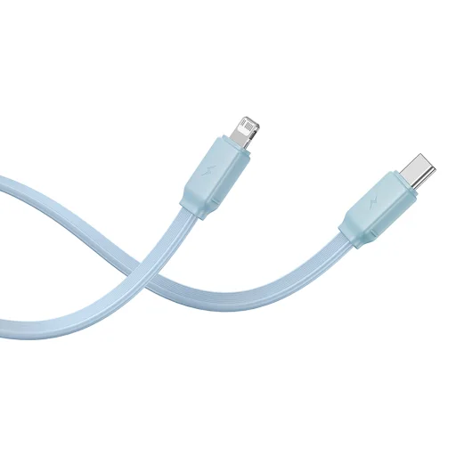 Baseus - Qpow Pro+ Power Bank (P10055003313-00) - Lightning, 2x Type-C, USB, 22,5W, 10000mAh, Type-C kábel, 30 cm - Kék - 6