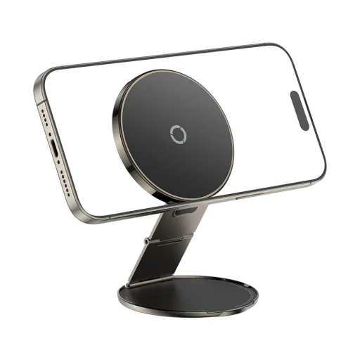 Baseus - PrimeTrip VX1 sokoldalú autós tartó (C4016900C123-00) - utazáshoz, mágneses, ultravékony, összecsukható - fekete - 1