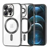 Techsuit - Luxus Kristály MagSafe - iPhone 12 Pro Max - Fekete tok thumbnail