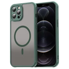 Techsuit - HaloFrost II MagSafe tok - iPhone 12 Pro Max - Zöld