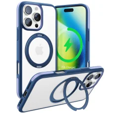 Torras - Ostand R Fusion Series - iPhone 16 Pro Max - Sötétkék tok