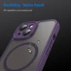 iPhone 15 Plus - Techsuit HaloFrost II MagSafe tok - Lila. thumbnail