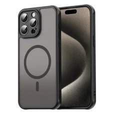 Techsuit - HaloFrost II MagSafe - iPhone 15 Pro Max - Fekete tok