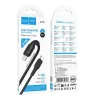 USB C - Lightning kábel Hoco PD 27W 1 m X120 fekete thumbnail