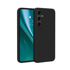 Etteri Szilikon Mag tok Samsung Galaxy S25 Edge fekete