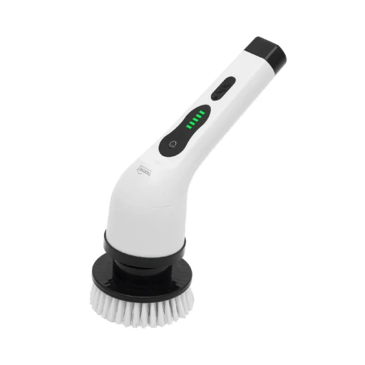 Home HGPB8 elektromos tisztítókefe szett, 25W teljesítmény, 8 cserélhető fej, teleszkópos nyél, változtatható sebesség, tölthető, tartozék USB-C töltőkábellel - 2