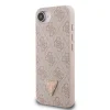  iPhone 16e/17e Pink Guess PU 4G Strass Háromszög Fém Logós Tok thumbnail