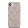  iPhone 16e/17e Pink Guess PU 4G Strass Háromszög Fém Logós Tok thumbnail