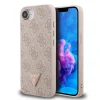  iPhone 16e/17e Pink Guess PU 4G Strass Háromszög Fém Logós Tok thumbnail