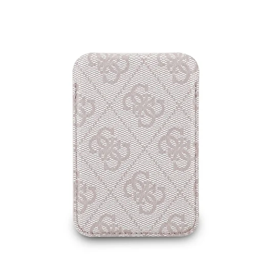 Guess 4G Metal Logo MagSafe Kártyatartó Állvány Rózsaszín - 4