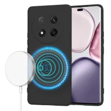  Honor Magic7 Lite / X9c Fekete Techsuit SoftFlex MagSafe tok