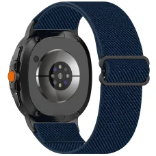 Techsuit - 22mm-es óraszíj (W080) - Samsung Galaxy Watch8 40mm/Watch8 44mm/Watch8 Classic/Ultra 2 - Tengerészkék mozaik