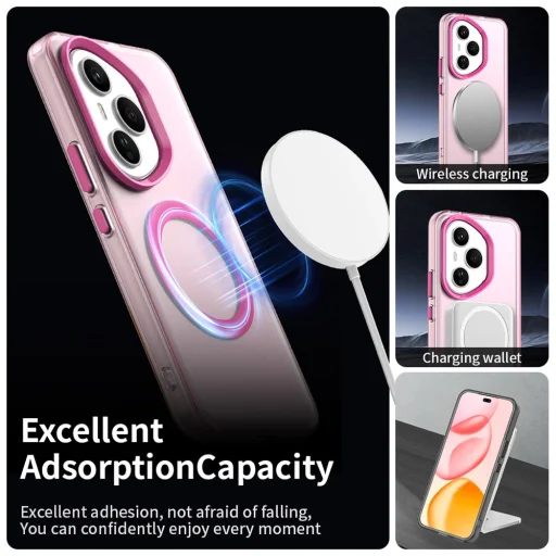  Honor 400 Pro Rózsaszín Techsuit CandyCase MagSafe tok - 5