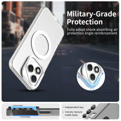  Honor 400 Lite Fehér Techsuit CandyCase MagSafe tok - 6