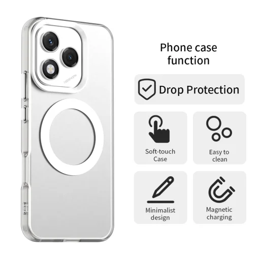  Honor 400 Lite Fehér Techsuit CandyCase MagSafe tok - 2