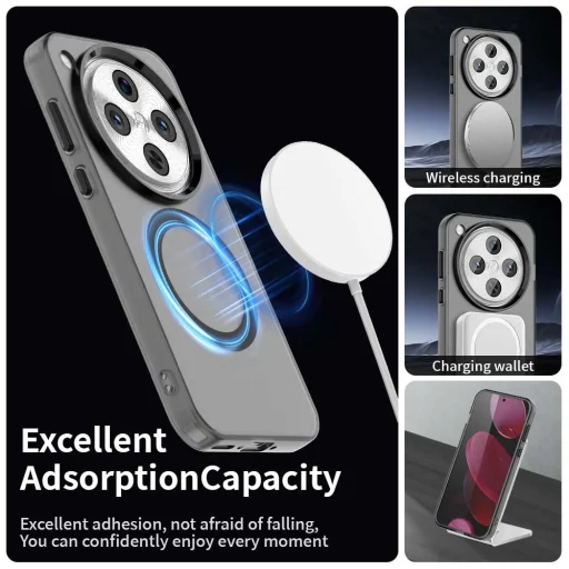 Techsuit - CandyCase MagSafe - Oppo Find X8 Pro - Fekete tok - 4