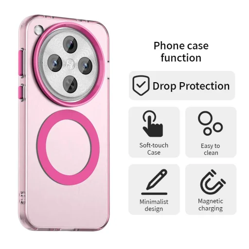 Techsuit - CandyCase MagSafe - Oppo Find X8 Pro - Ružový kryt - 4