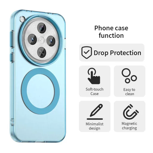 Techsuit - CandyCase MagSafe - Oppo Find X8 Pro - modré puzdro - 2