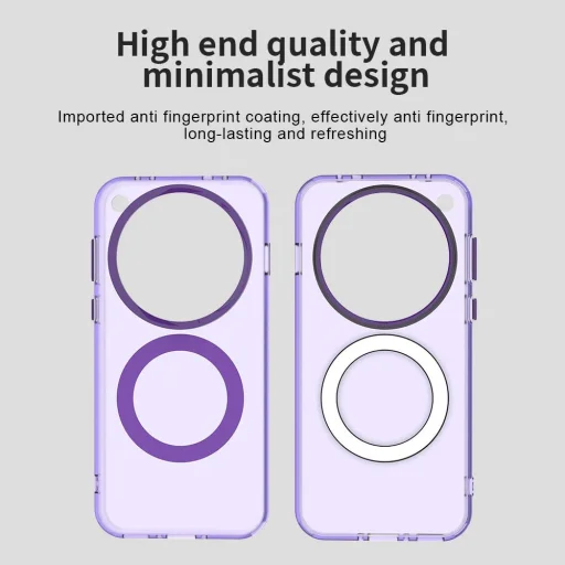 Techsuit - CandyCase MagSafe - Oppo Find X8 Pro - fialové puzdro - 4