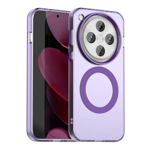 Techsuit - CandyCase MagSafe - Oppo Find X8 Pro - fialové puzdro - 1