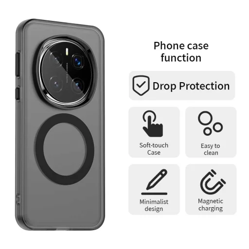  Honor Magic7 Pro Fekete Techsuit CandyCase MagSafe tok - 3