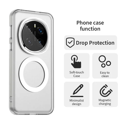  Honor Magic7 Pro Fehér Techsuit - CandyCase MagSafe tok - 5