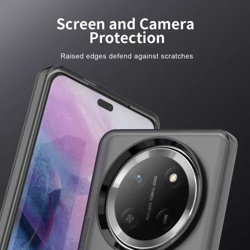  Honor Magic7 Lite / X9c Fekete Techsuit CandyCase MagSafe tok - 6