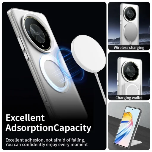 Techsuit - CandyCase MagSafe - Honor Magic6 Lite - Fehér tok - 5