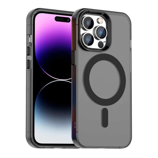  iPhone 14 Pro Fekete Techsuit CandyCase MagSafe tok - 1