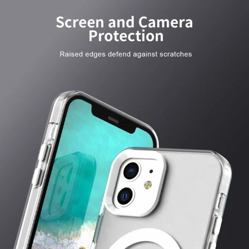 Techsuit - CandyCase MagSafe - iPhone 12 / iPhone 12 Pro - Fehér tok - 5