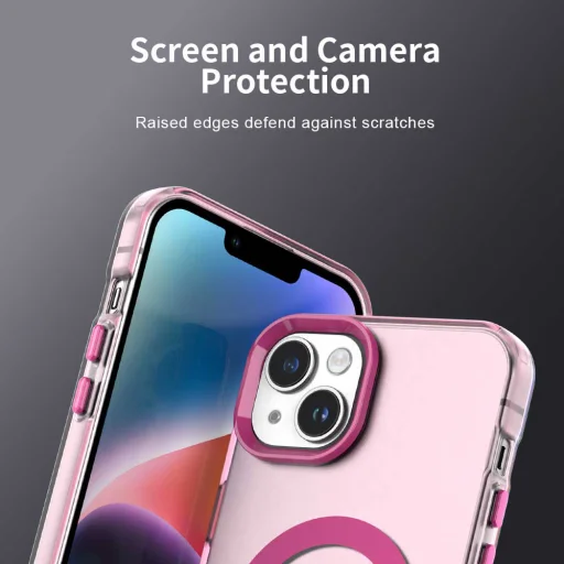  iPhone 13 Rózsaszín Techsuit CandyCase MagSafe tok - 5