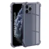 Techsuit - Ütésálló Átlátszó Szilikon - iPhone 11 Pro - Füstfekete tok