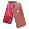 Techsuit - Ütésálló átlátszó szilikon tok - iPhone XR - Füstfekete