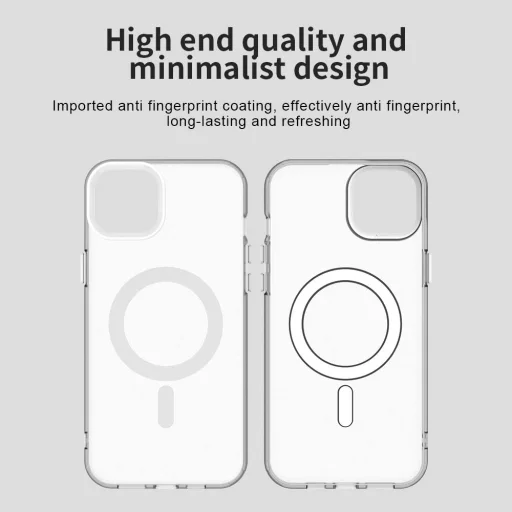 Techsuit - CandyCase MagSafe - iPhone 15 - Fehér tok - 11